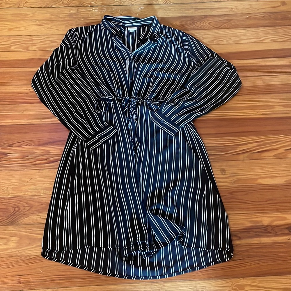 JDY Stripe Shirt Dress